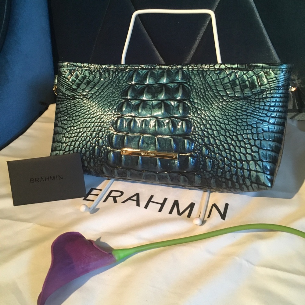 Brahmin Kayla ‘Verdigris’ NWT
